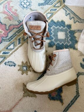 Sperry Saltwater Lug Duck Boot— NWT
